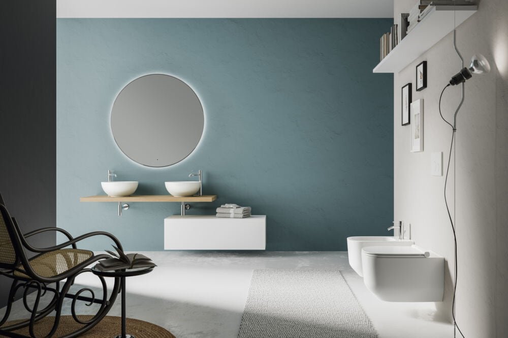 Collezione Alba - sanitari sospesi bianchi