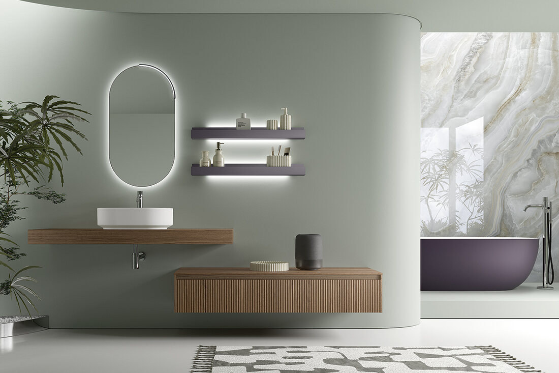 Composizione bagno Blend di Rab Arredobagno