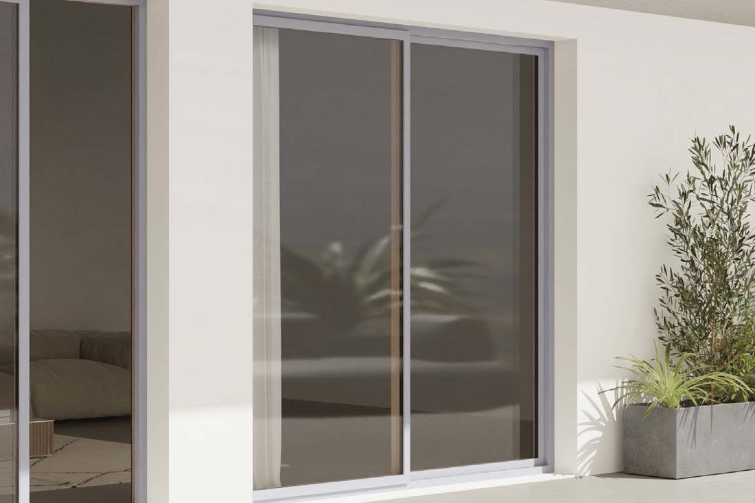 Scorrevole in linea ibrido Biemme Inversa Slide minimale