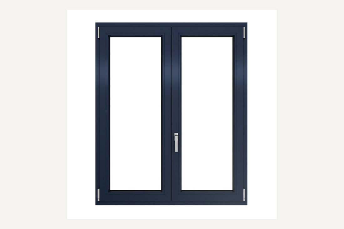 Finestra Vision76 in PVC antracite