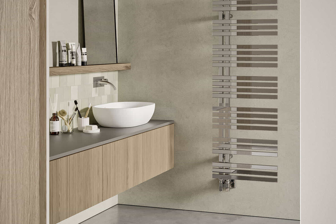 Termoarredo Irsap Blues in acciaio inox